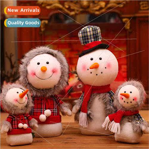 Christmas snowman doll doll hotel window decoration Christma