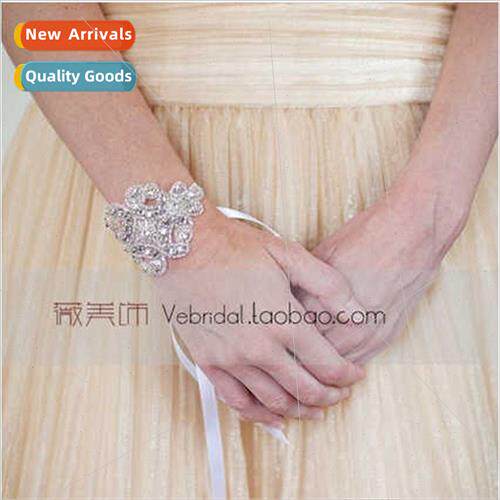 XI07 high-grade luxury rhinestone bridal bracelets wristband
