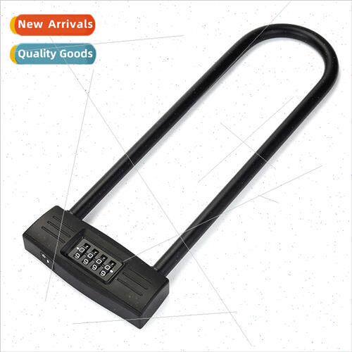 YF12601 Extended U-shaped glass door lock  door double door