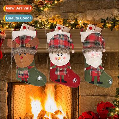 2020 Dimensional Giant Christmas Stocking  Bag Christmas Sto