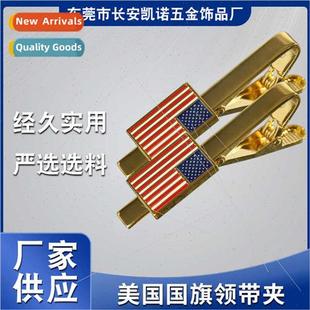 Accessories High Business grade Clip Formal Tie Men Flag