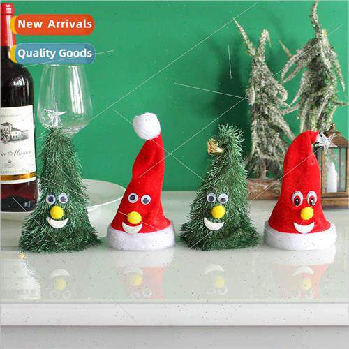 Christmas decorations electric swing hat toy creative light-