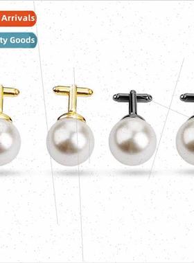 Accessories Europe men women pearl cufflinks cufflinks busin