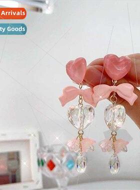 Number One Sweetheart Summer Dating Pink Heart Crystal Tasse