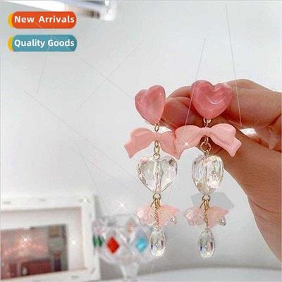 Number One Sweetheart Summer Dating Pink Heart Crystal Tasse