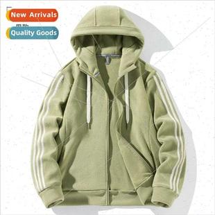 couple outdoor fleece jacket Fall thickened winter