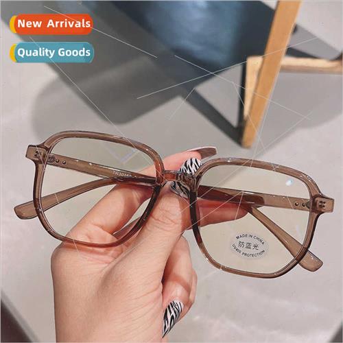 New TR retro polygonal eyeglass frames plain myopia frames