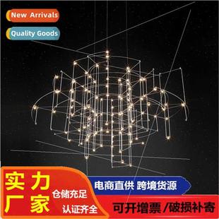 living room chandelier Creative modern star post simple full