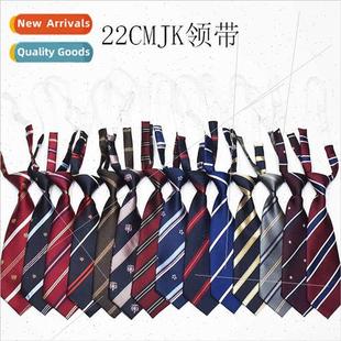 small tie 适用boys universal striped girls college Japan