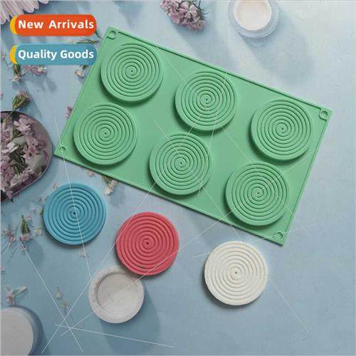 6 mosquo coils 272 cake chocolate silicone mold candy desser
