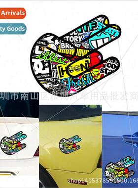D-972 graffi stickers palm funny car stickers car stickers b