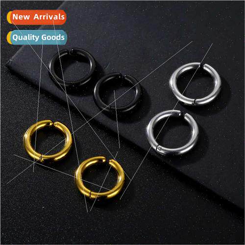 2021 Europe whout ear holes ear clip fashion simple tanium s