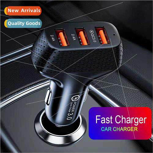 One tow three 2A 3USB car charger three port multi interface