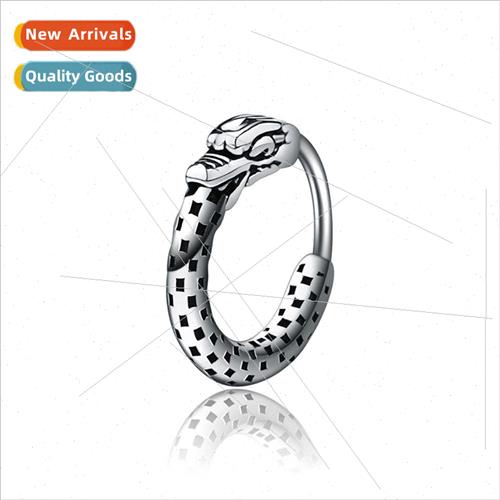 Korean  simple metal wind personaly creative  dragon element