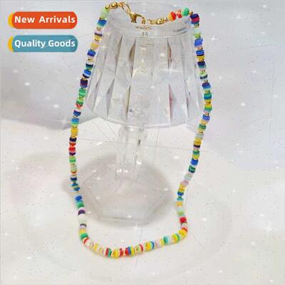 colorful soft ceramic beads hundred necklaces advanced niche