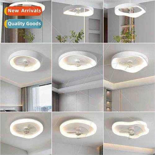 Bedroom fan light modern simple whe restaurant ceiling fan l
