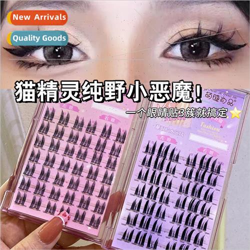 Lazy Pure Desire Cat Wizard False Eyelashes Natural Thick Ph