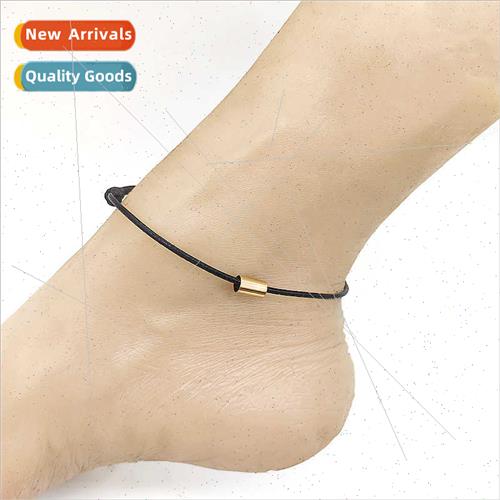 Korea Fashion Adjustable Personalized DIY Wax Rope Ankle Jew