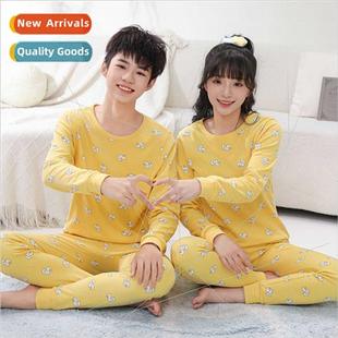 Teenagers thermal underwear boys middle large children cotto