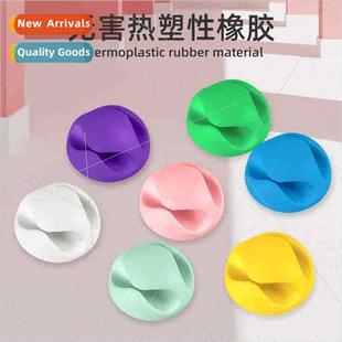 2 holes desktop cable card cable holder data cable hub organ