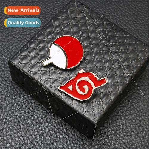 New Naruto Kiba Uchiha family crest pin cartoon badge bag pi