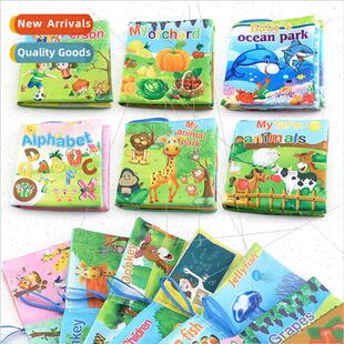 Children Enlightenment Early Learning tear cloth book charac