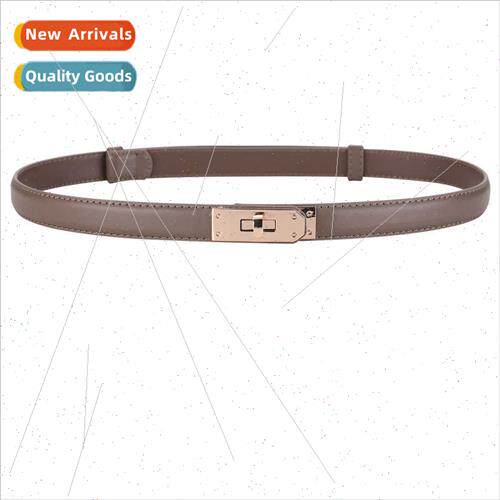 Europe narrow belt female decorative high-class feeling belt