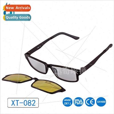 Wh magnet myopia glasses night vision  men women day night p