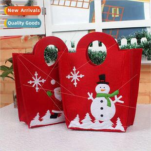 Christmas tote bag Christmas Eve children gifts candy bags m