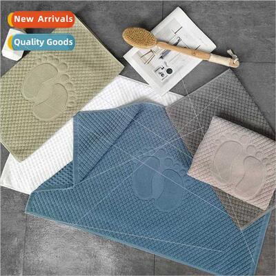 Hotel restroom floor mats strand jacquard thickened 350 gram