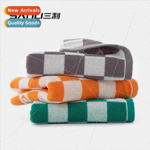 Towel cotton face towel 105g thickened adult face towel colo