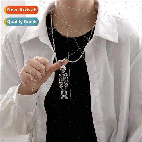 Europe new Halloween dark skull human skeleton hipster jewel