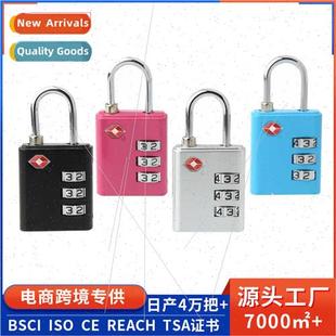 TSA luggage combination Customs zinc abroad padlock locks