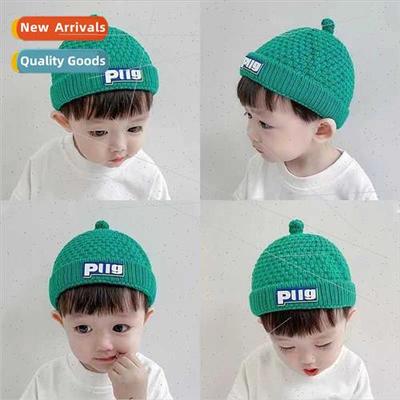 Baby hat fall winter ins pacifier hat men women baby wool ca