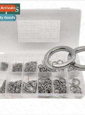 800pcs boxed 304 spring washers O-round spring washers M2-M1
