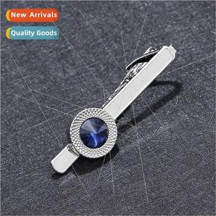Clip Fashion Zirconia Series Men Set Tie