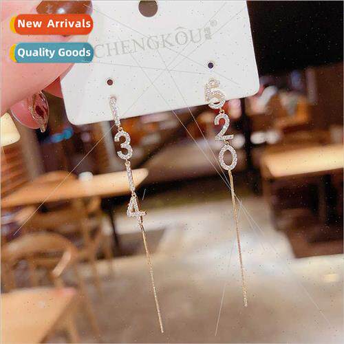 925 silver needle new lifetime earrings ladies tassel earrin
