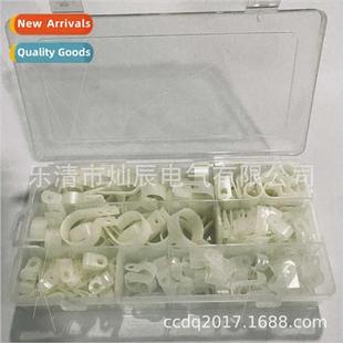 Shaped Plastic Whe Cabl Card Nylon Management 200PCS Cable