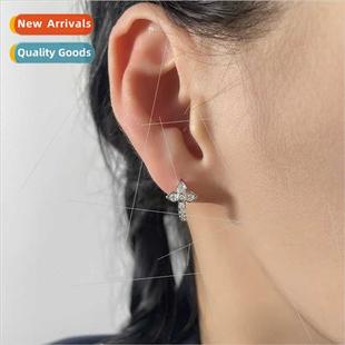 Buckles Vintage Hip Zirconia Fashion Earrings Hop Full Cross