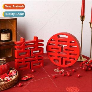 Chinese Wedding Wooden Wedding Crafts Decorations Shooting P