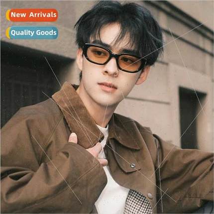 atmosphere sense tea color sunglasses female tide spicy girl