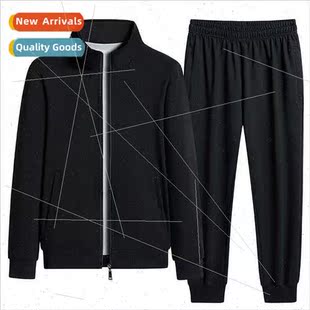 2023 new fall cotton stand-up collar su men cardigan sweater