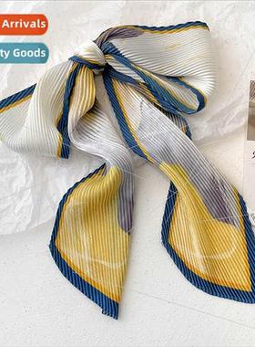 2022 Spring Autumn new oil painting pressed wrinkled long si