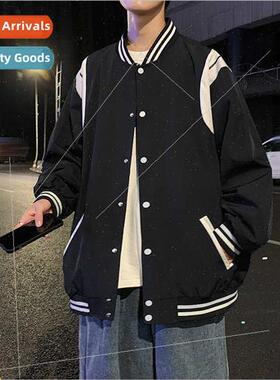 Spring Autumn Jacket Men new new Korean  tide workwear baseb