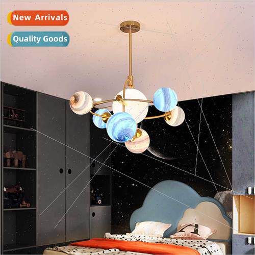 Wandering Earth chandelier children room lights boys bedroom