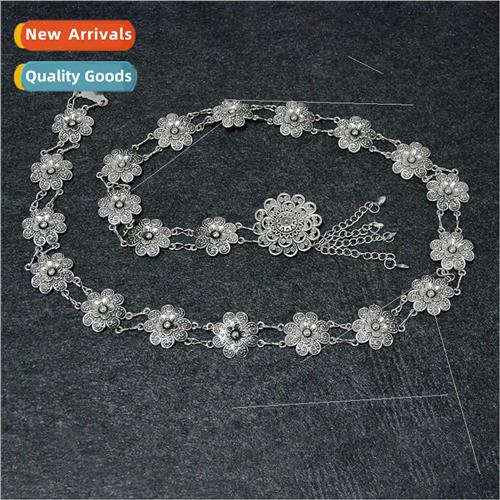 Europe women personalized belt ladies casual retro decorativ