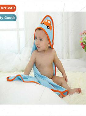 Baby Hooded Bath Towel 3pcs cotton wool cartoon bath towel h