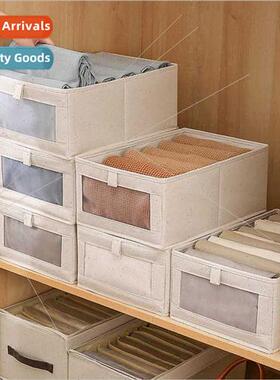 Clothes Storage Box Bedroom Fabric Large Organizer Wardrobe