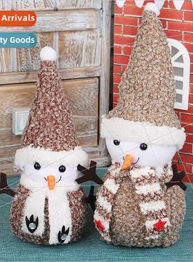 Christmas decorations large Christmas snowman old man doll d