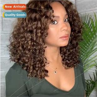 African small bang Europe head fluffy wig Ms. Wig curly